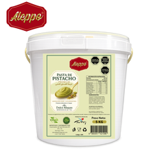 Cargar imagen en el visor de la galería, Pasta de Pistacho ALEPPO® 30% – Repostería Profesional | Estilo Dubái (5 Kg)