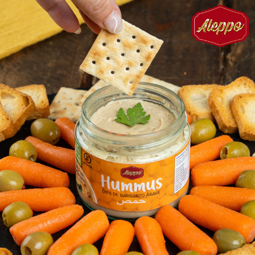 Hummus Dips Árabe de Garbanzo 100 Venga, Sin Gluten, Sin Lactosa