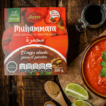 Cargar imagen en el visor de la galería, Muhammara Dip Árabe de Pimentón Agridulce 100% Natural para piciteo