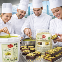 Cargar imagen en el visor de la galería, Pasta de Pistacho ALEPPO® 30% – Repostería Profesional | Estilo Dubái (5 Kg)

