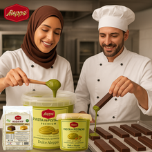 Cargar imagen en el visor de la galería, Pasta de Pistacho ALEPPO® 30% – Repostería Profesional | Estilo Dubái (1 Kg)
