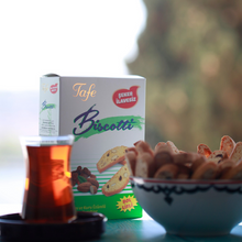 Cargar imagen en el visor de la galería, BISCOTTI Con Uva Pasas y Almendras Sin Azúcar Añadidos 120 Gr
