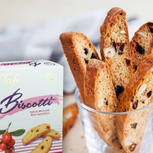 Cargar imagen en el visor de la galería, BISCOTTI con Arándanos y Almendras 120 Gr
